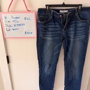 KanCan Women's Dark Blue Skinny Jeans